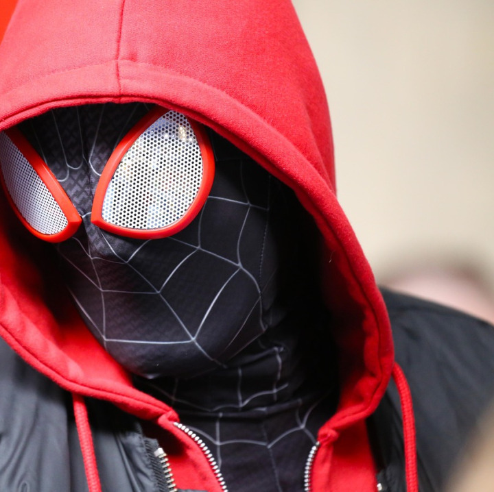 cosplay spiderman comic con