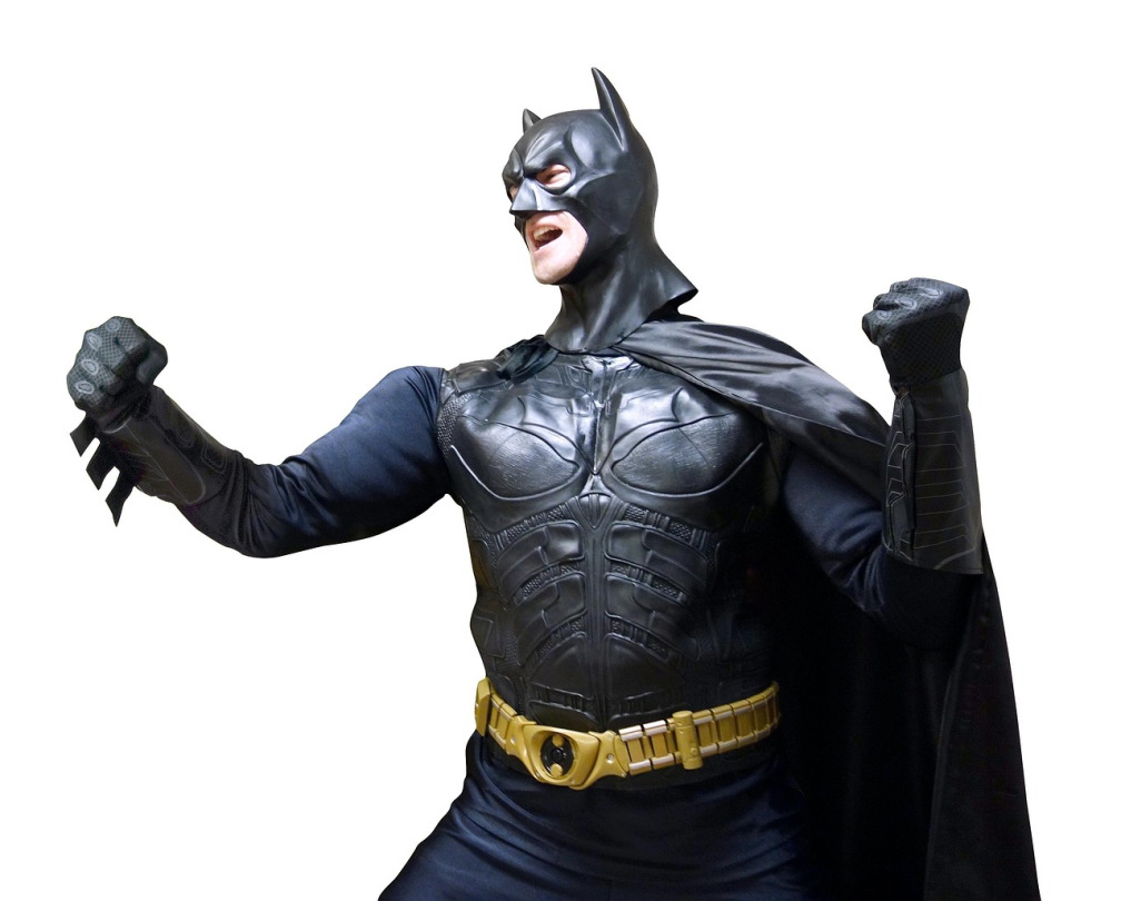 batman cosplay portrait